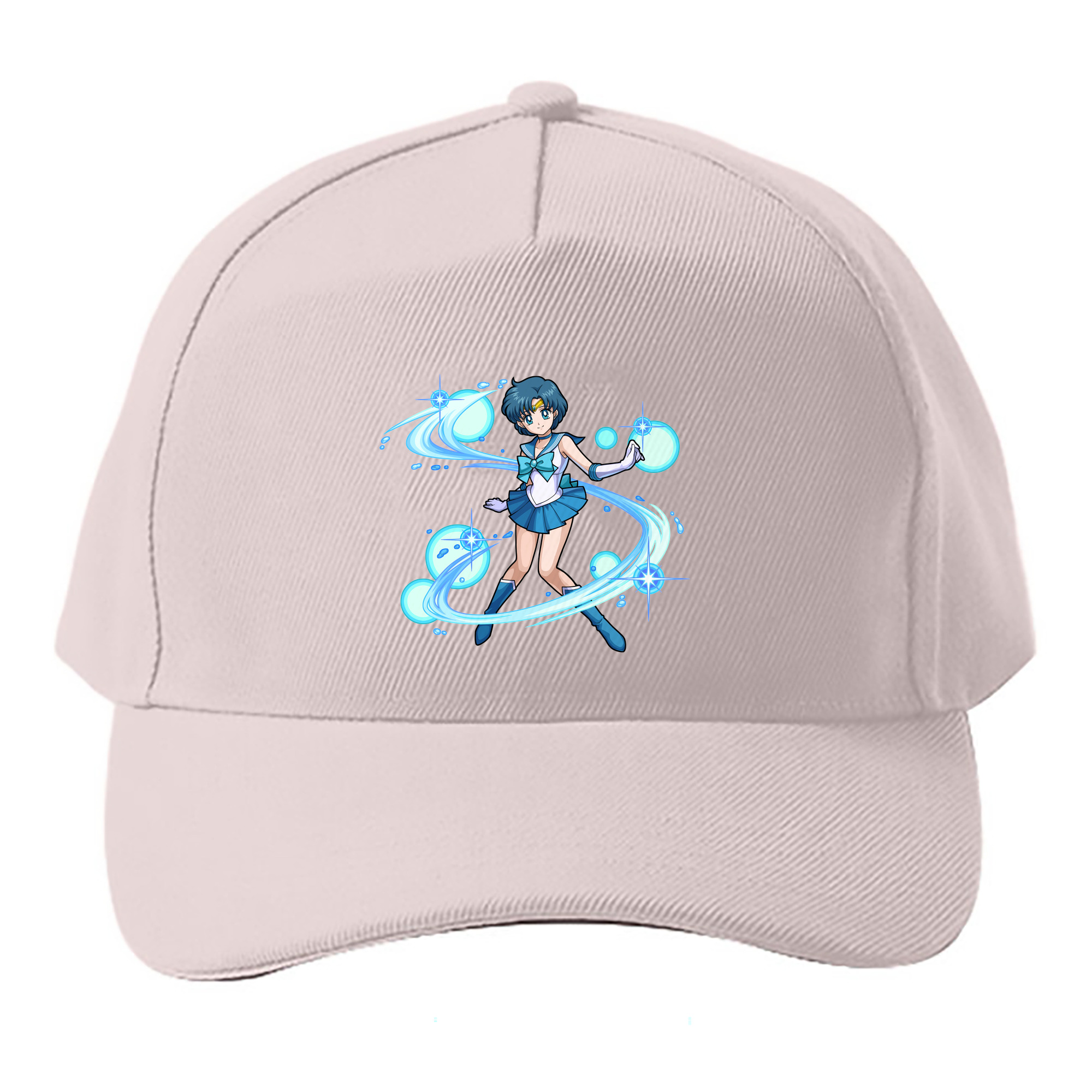 （画像用） 美少女戦士セーラームーン 水野 亜美 みずの あみ Sailor Moon Mizuno Ami ベースボールキャップ 綿100％ 男女兼用 帽子 スポーツ